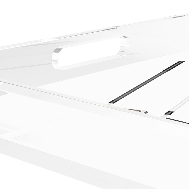 Abstract Decorative Tray, 2" H x 12" W x 12" D