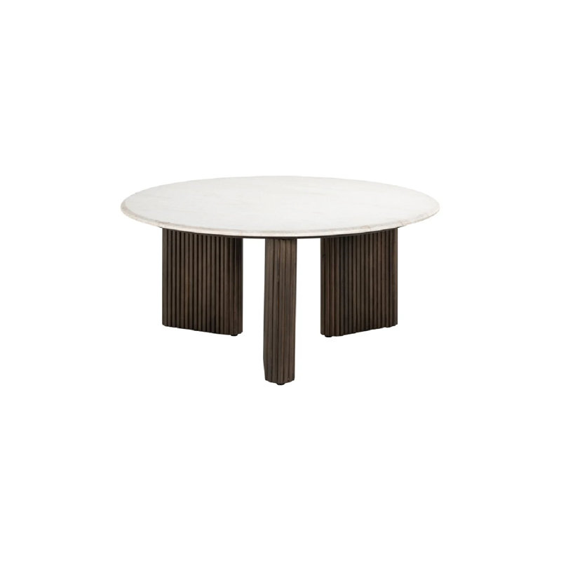 Coffee Table Marble Top Single Coffee Table