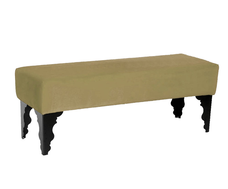 Artedeco Upholstered Bench, Green