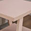 Table de bout avec tablette contemporaine en bois Athens, rose-129462612