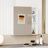 A MDF Material Mirror Cabinet, Bathroom Mirror,  MDF Material Mirror Cabinet,A Separate Wall Mounted Bathroom Mirror For Storage And Space Saving.