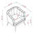 Liri Upholstered Barrel Chair-494954674