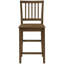Chaise de comptoir en bois massif Joplin