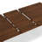 Colby 60-76"W Solid Wood Extendable Dining Table, Contemporary Rectangle, Seats 6-8-191402321