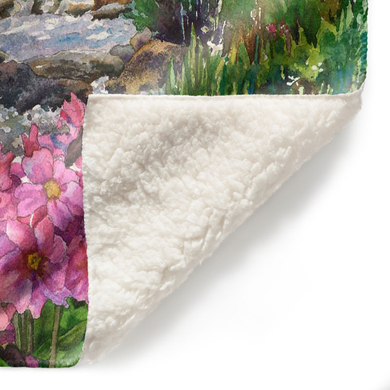  Couverture douce en sherpa, 51 po x 60 po