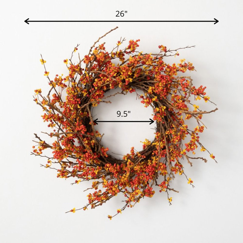  Couronne de styromousse, H 26 po x l 26 po x P 7,5 po