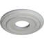 Médaillon de plafond H 12,375 po x l 12,375 po x P 1,125 po-73157910