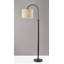 Lampe sur pied arquée 68 po Elita-87384501