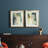 Nature's Elements I Nature's Elements I - Matted and Framed Under Acrylic Glass, Set of 2, Large Living Room Wall Art