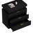 Nightstand With Charging Station And LED Lights,Night Stand With Sliding Top For Bedroom,Bedside Table With Drawers,Modern End Side Table.28.8''W X 17''D X 30.5''H.-476563778