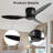 Flush Mount Ceiling Fan Without Light-1703648119