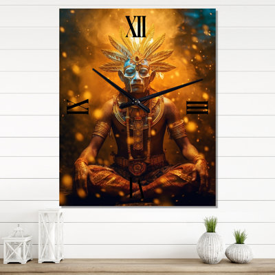 Horloge murale Majestic Glam Shaman