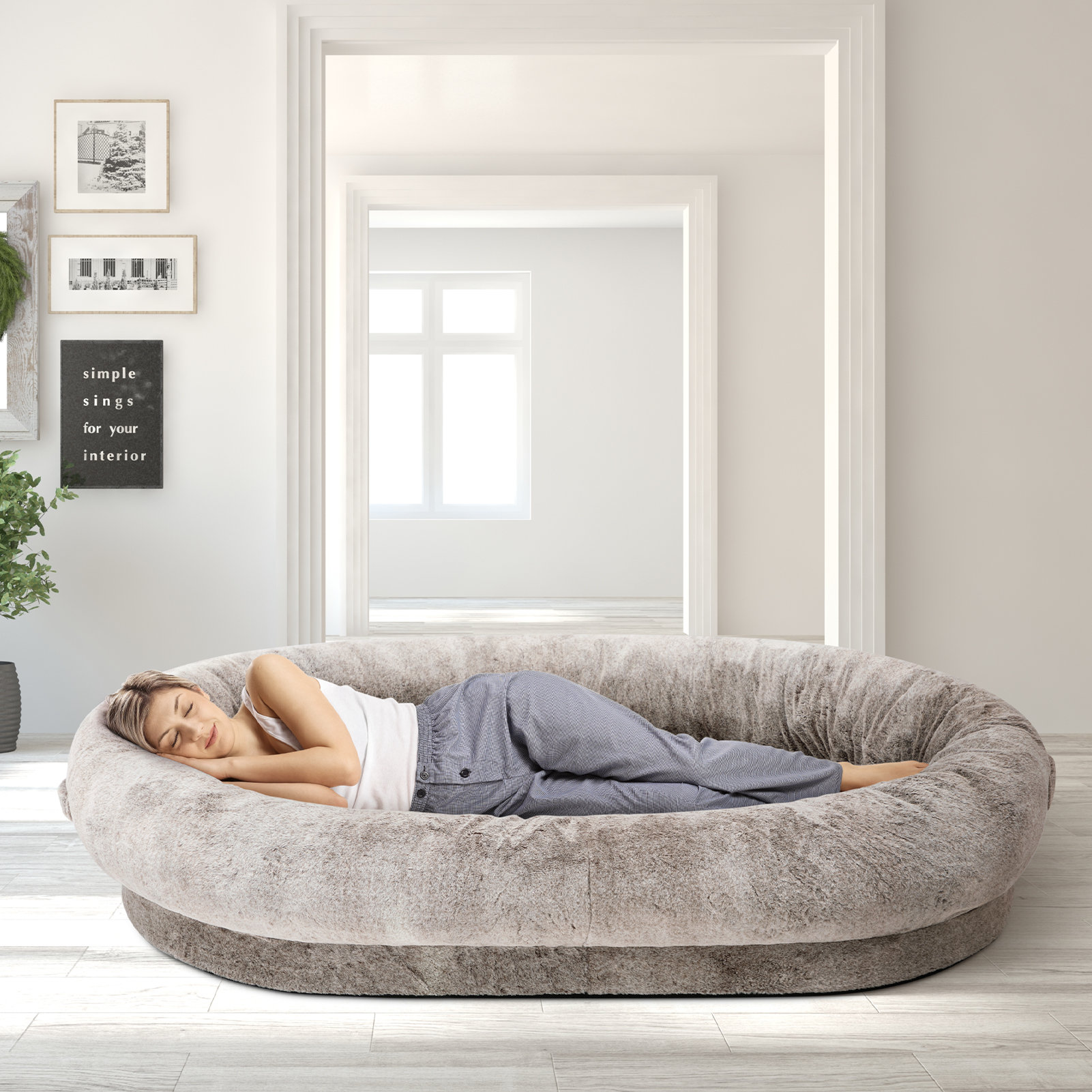 Trule Bean Bag Sofa & Reviews 