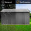 Metal Garden Shed, Outdoor Storage Shed With Window, Goods Shelves-125055647