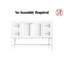 Ensemble de meuble-lavabo simple 49 po Chrisna