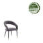 Chaise rembourrée en velours Sina-624624655
