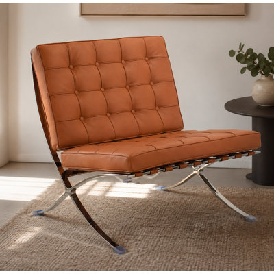 Allende Leather Lounge Chair