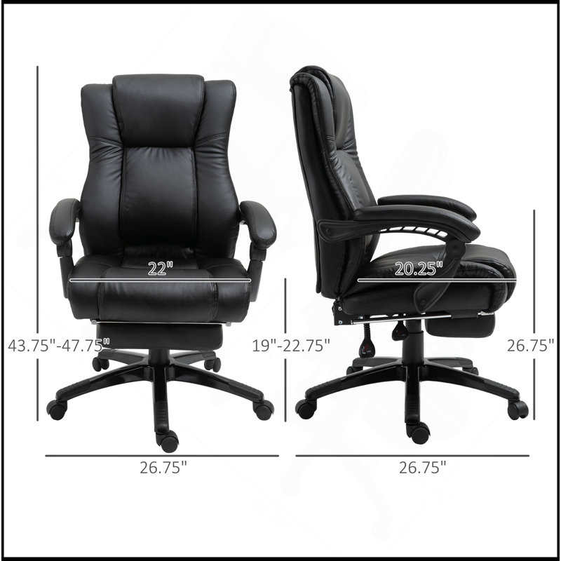 Chaise de bureau polyvalente à haut dossier avec des caractéristiques avancées pour un confort optimal
