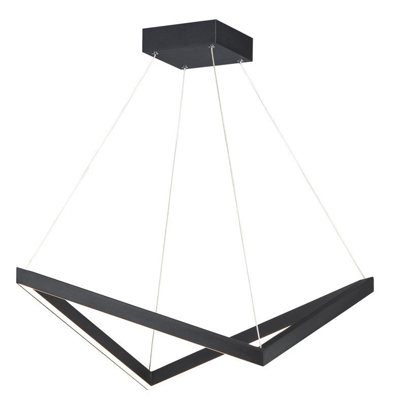 Deerfin 1 - Light Black LED Unique/Statement Pendant