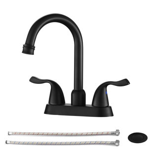 Vessel Sink Faucet 2-handle Bathroom Faucet with Drain Assembly