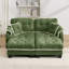 Canapé en forme de U en chenille avec 4 coussins, repose-pieds mobile à garniture pom-pom capitonnée, conception ergonomique, canapé à assise profonde facile à installer-134675511