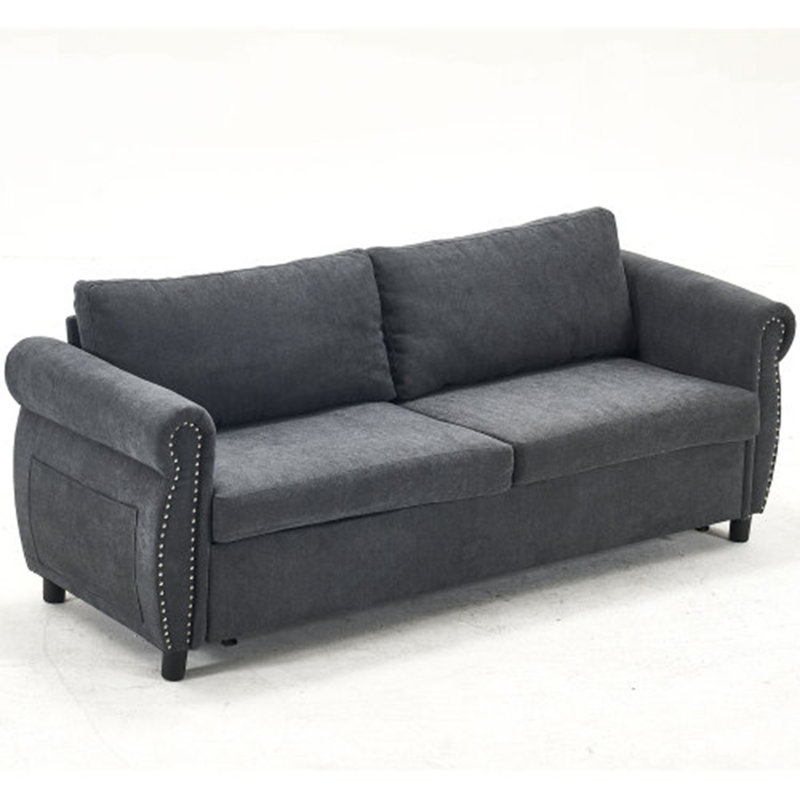 2-in-1 Sofa Bed Sleeper with Large Mattress