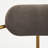 Zaida Upholstered Counter Stool with Metal Frame