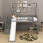 Lit mezzanine simple avec glissade-112580068