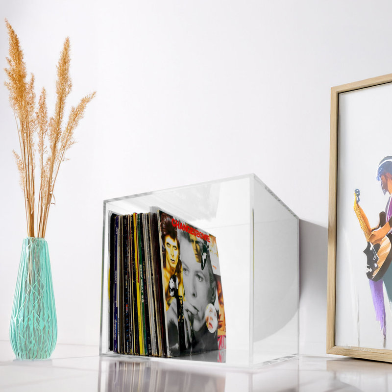 Demetre Plastic / Acrylic 10cm H Media Shelves