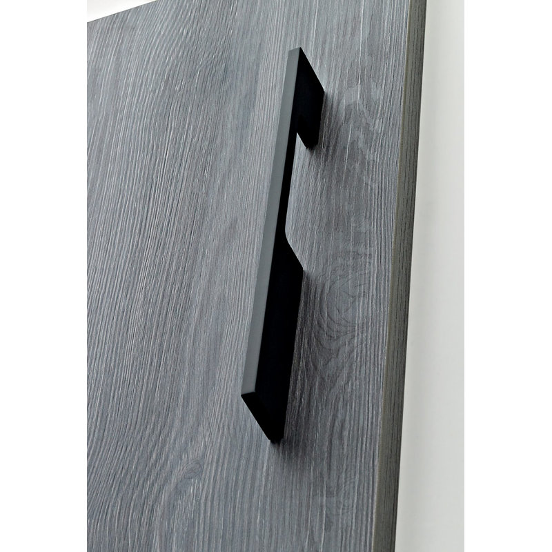 Poignée barre en aluminium 3 25/32 po d'un centre à l'autre