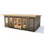 Shire Cali Home Office 20 Ft X 12 Ft With Side Shed