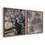 Vintage Floral XLVI - Reproduction giclée encadrée - ensemble de 2-956744460-956744448