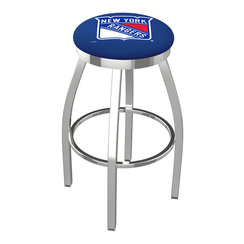 NHL Swivel Extra Tall Stool, San Jose Sharks, Chrome, "Bar Stool (30" Seat Height)"