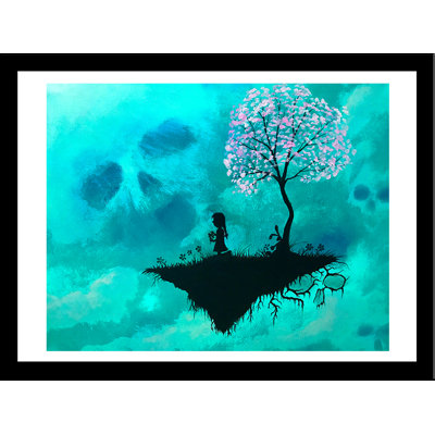Mystery Girl Island par Ed Capeau - Peinture sur toile