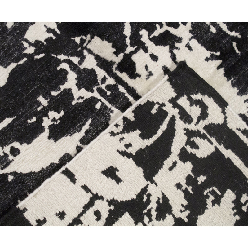 Abstract Area Rug, Rectangle 6'2" x 9'