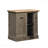 Brown Finish Utility Stand With Adjustable Shelves For Multi-Purpose Use