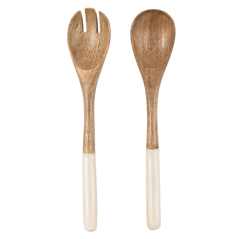 Dillion Wood Salad Servers