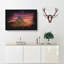 Sunset Over The Rock - Wrapped Canvas Print-56637608