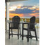 Chaise Adirondack d'extérieur en bois Bronya-134206158