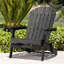 Chaise d'extérieur rustique - bois gris foncé, construction pliable gris bois, pour expérience-1104271522