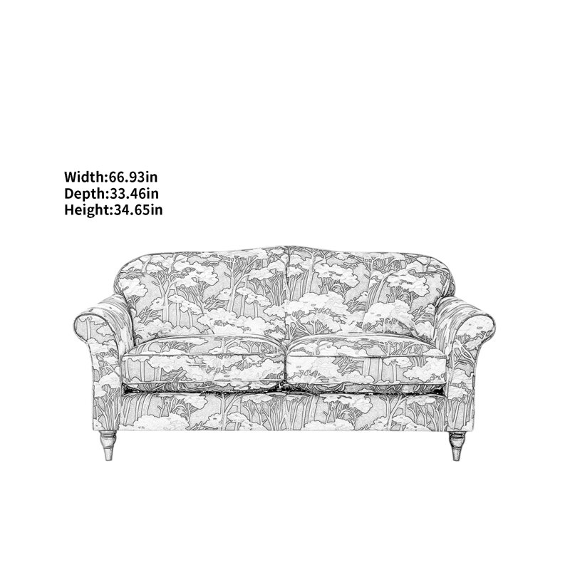 Sofa en tissu créatif