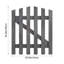 90 cm H Gate Fencing-119449482-119449483