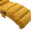 Chaise longue de massage moderne en lin d'intérieur avec télécommande, massage électrique longue ergonomique avec 5 modes