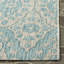 Regal Floral Grey/Aqua Area Rug-21411799