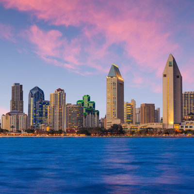 Skyline of San Diego par F11Poto - Photographie sur toile tendue