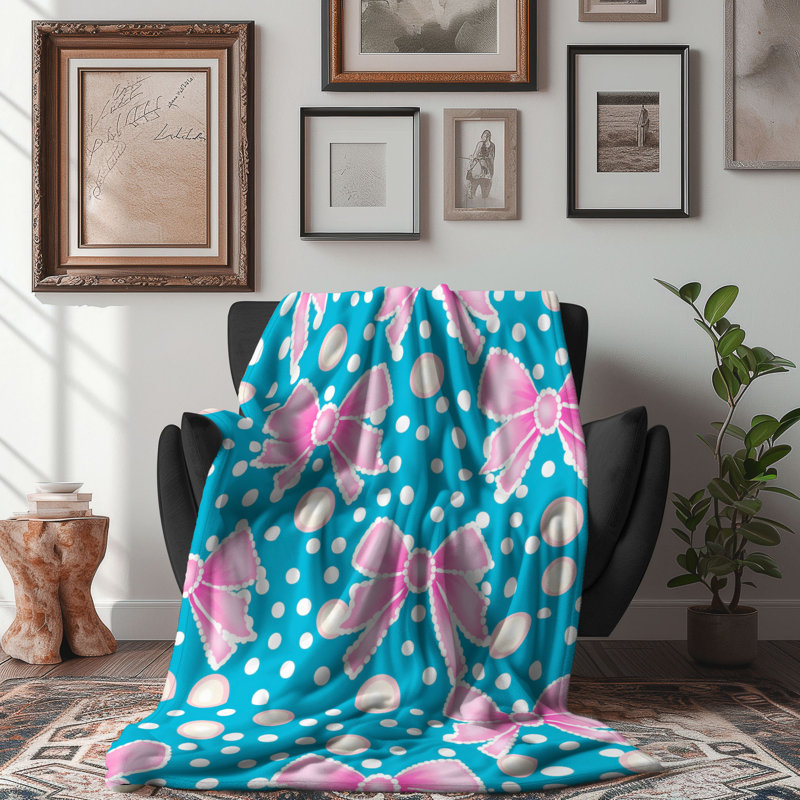 Elegant Patterns - 1 pièce Sherpa Premium, Lit simple