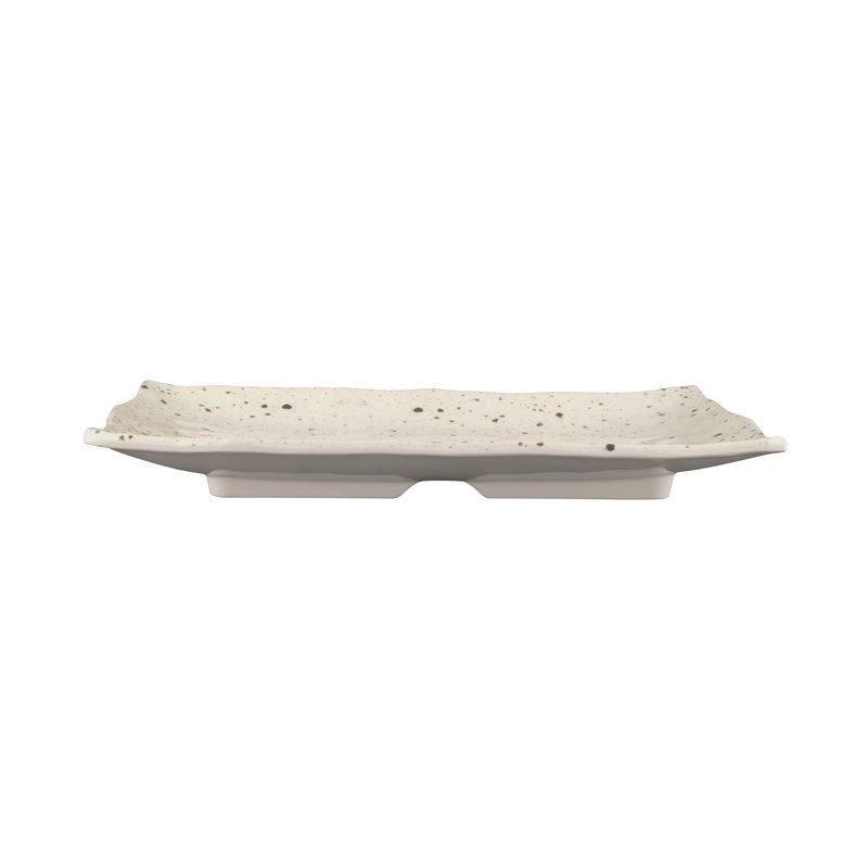 Macchiato Rectangular 12.1" Melamine Dinner plate