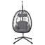 Fauteuil à œufs avec support Balancelle d'extérieur pour l'extérieur en osier-2143225756