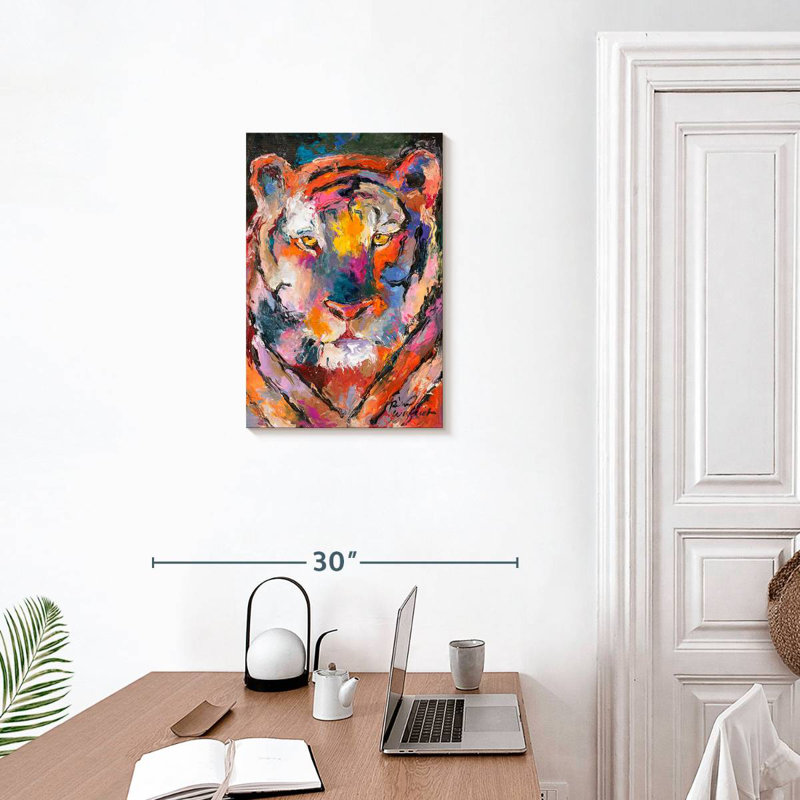 Brampt Tiger I, 24" H x 16" W