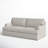 Cleo 84" Upholstered Custom Sleeper Sofa-704606038